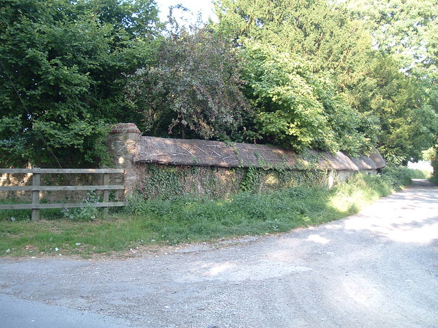 Traditional cob wall showing natural earthen building
